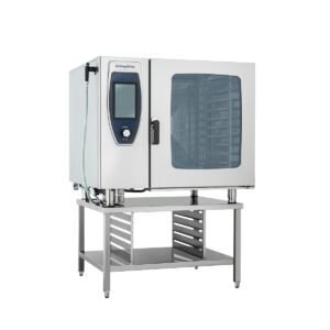 10 Tepsi Kapasiteli (GN 2/1) Gazlı Konveksiyonlu Kombi Fırın – Kızaklı Sistem