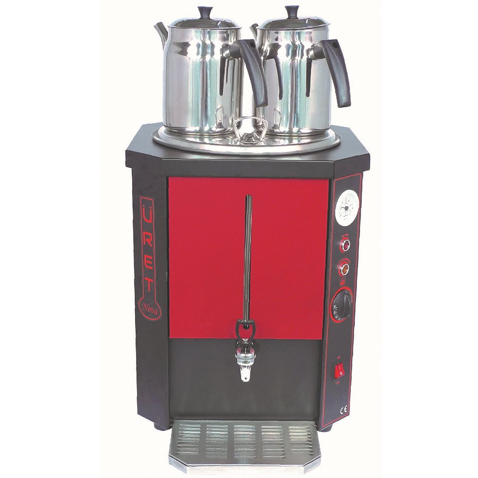 36 Litre Nova Çay Semaveri NV 3 | Paslanmaz Çelik Çay Otomatı - Image 2